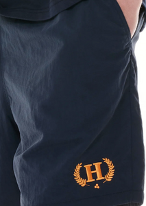 Huffer Mens Racquet Short/Flipping/Midnight|Abbey Road