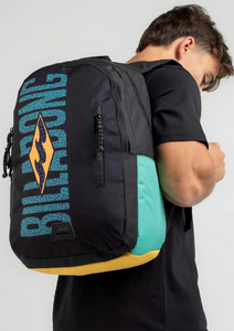 Billabong Norfolk Backpack/Black/Green|Abbey Road