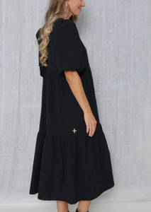 Stella & Gemma Silvana Dress / Black|Abbey Road