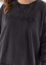 Load image into Gallery viewer, Foxwood Simplified Crew/Washed Black|Abbey Road