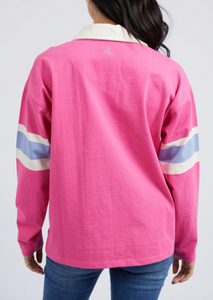ELM Compass L/S Rugby - Shocking Pink | Abbey Road Kaikoura
