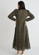 Load image into Gallery viewer, AMONG THE BRAVE Gigi Shirred LS Tiered Maxi Dress | Abbey Road Kaikoura