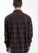 Load image into Gallery viewer, Thrills Barrio Flannel Shirt - Midnight Blue|Abbey Road