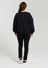 Load image into Gallery viewer, Zafina Nyla Jumper -Black Floral|Abbey Road