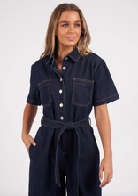 Load image into Gallery viewer, FOXWOOD Lorena Jumpsuit - Denim Blue | Abbey Road Kaikoura