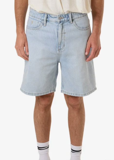 Thrills\Slacker Denim Short -Ether Blue|Abbey Road