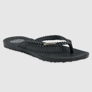 BILLABONG Kick Back Thong - Solid Black/Silver | Abbey Road Kaikoura