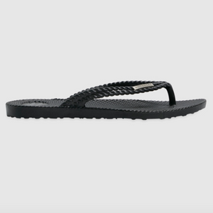 BILLABONG Kick Back Thong - Solid Black/Silver | Abbey Road Kaikoura