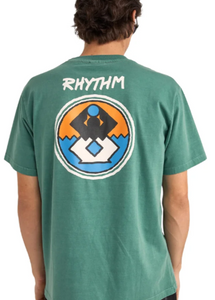 Rhythm\Channel SS T Shirt-Vintage Green|Abbey Road