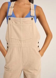 Rhythm\Hope Corduroy Overalls/Sand|Abbey Road