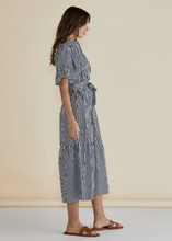 Load image into Gallery viewer, BETTY BASICS Jamilla Dress - Navy Stripe | Abbey Road Kaikoura