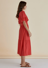 Load image into Gallery viewer, BETTY BASICS Jamilla Dress -Red | Abbey Road Kaikoura