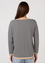 Load image into Gallery viewer, Stella &amp; Gemma\Street Jumper-Black Stripe|Abbey Road