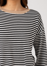 Load image into Gallery viewer, Stella &amp; Gemma\Street Jumper-Black Stripe|Abbey Road