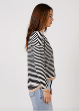 Load image into Gallery viewer, Stella &amp; Gemma\Street Jumper-Black Stripe|Abbey Road