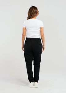 Seduce\Drop Pocket Pant / Black Paisley|Abbey Road