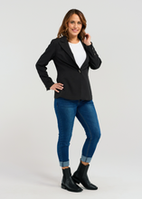 Load image into Gallery viewer, Seduce\Flora Blazer /Black|Abbey Road