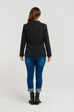 Load image into Gallery viewer, Seduce\Flora Blazer /Black|Abbey Road