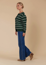Load image into Gallery viewer, ISLE OF MINE | Juno Stripe Jumper/Cardigan | Abbey Road Kaikoura