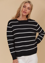 Load image into Gallery viewer, ISLE OF MINE | Juno Stripe Jumper/Cardigan | Abbey Road Kaikoura