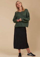 Load image into Gallery viewer, ISLE OF MINE | Pallas Jumper - Pine | Abbey Road Kaikoura
