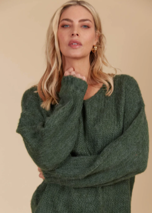 ISLE OF MINE | Pallas Jumper - Pine | Abbey Road Kaikoura