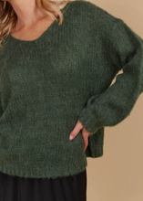 Load image into Gallery viewer, ISLE OF MINE | Pallas Jumper - Pine | Abbey Road Kaikoura