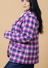 Load image into Gallery viewer, Chalo\Azini Checkered Blazer|Abbey Road