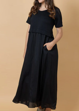 Load image into Gallery viewer, Charlo\Greta Dress/Black|Abbey Road