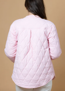 Charlo\Stevie Quilted Jacket/Pink|Abbey Road
