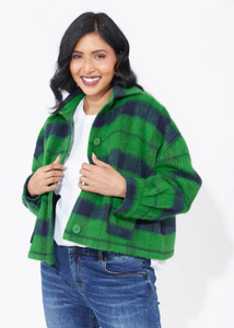 HAVEN | Daytona Crop Jacket - Oasis | Abbey Road Kaikoura