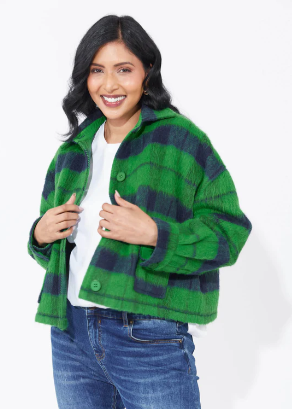 HAVEN | Daytona Crop Jacket - Oasis | Abbey Road Kaikoura