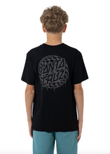 Load image into Gallery viewer, SANTA CRUZ | Check Waste Dot Mono Reflect SS Tee - Black | Abbey Road Kaikoura