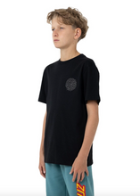 Load image into Gallery viewer, SANTA CRUZ | Check Waste Dot Mono Reflect SS Tee - Black | Abbey Road Kaikoura