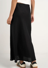 Load image into Gallery viewer, RE:UNION LABEL | Bliss Linen Bias Midi Skirt | Abbey Road Kaikoura