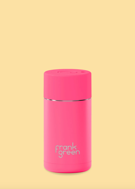 FRANK GREEN | 12oz Stainless Steel Ceramic Reusable Cup | Abbey Road Kaikoura