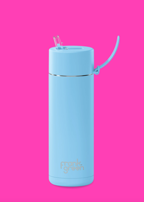 FRANK GREEN | 20oz Ceramic Reusable Bottle Straw Lid | Abbey Road Kaikoura
