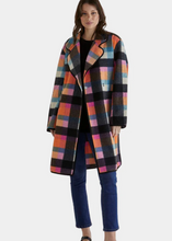 Load image into Gallery viewer, Betty Basics\Ellie Coat - Rainbow Check|Abbey Road