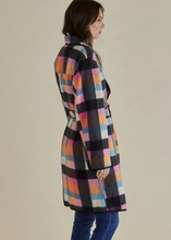 Load image into Gallery viewer, Betty Basics\Ellie Coat - Rainbow Check|Abbey Road