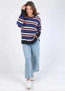 ELM | Logan Stripe Knit | Abbey Road Kaikoura