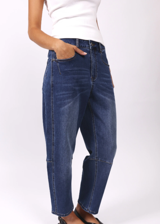 MONACO JEANS | Toni Barrel Jeans | Abbey Road Kaikoura