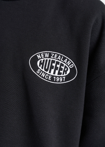 Huffer\Mens Saturday Hood /Homie Black|Abbey Road