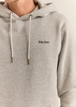 Load image into Gallery viewer, RHYTHM | Brand Fleece Hood - Grey Heather | Abbey Road Kaikoura
