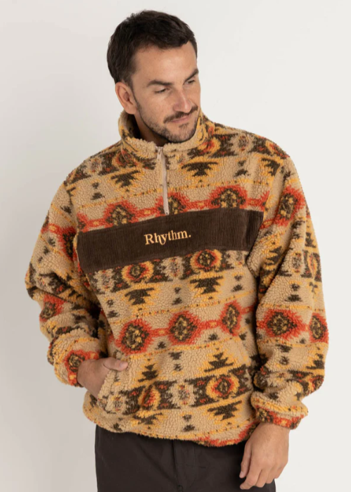RHYTHM | High Noon Quarter Zip | Abbey Road Kaikoura