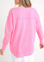 Load image into Gallery viewer, FOXWOOD | Simplified Crew - Neon Rose | Abbey Road Kaikoura