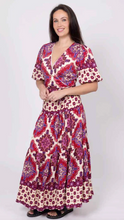 Load image into Gallery viewer, CHARLO | Sky Wrap Maxi Dress - Paisley | Abbey Road Kaikoura