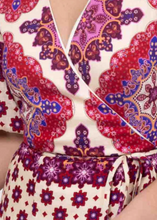 Load image into Gallery viewer, CHARLO | Sky Wrap Maxi Dress - Paisley | Abbey Road Kaikoura