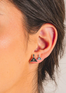 WHISTLE & POP | High Country Dainty Whistle Studs Silver | Abbey Road Kaikoura