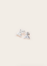 Load image into Gallery viewer, WHISTLE &amp; POP | High Country Dainty Whistle Studs Silver | Abbey Road Kaikoura