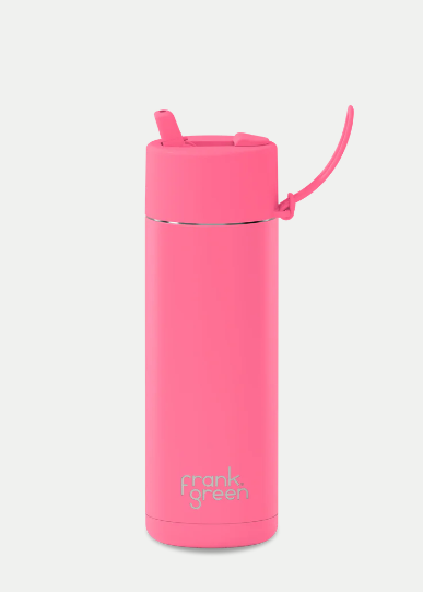 FRANK GREEN | 20oz Ceramic Reusable Bottle Straw Lid | Abbey Road Kaikoura
